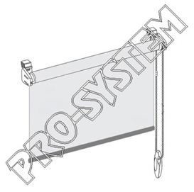 Roleta wolnowisząca system MINI